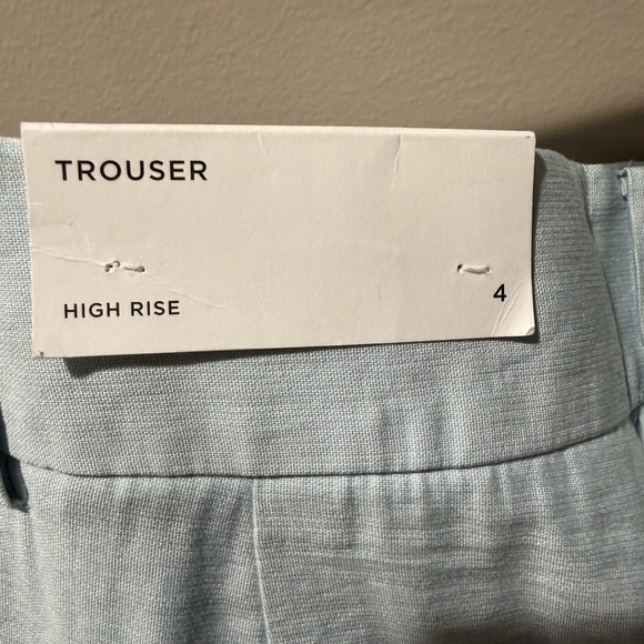 LOFT Soft Light Blue Women's Trousers - Picture 3 of 6